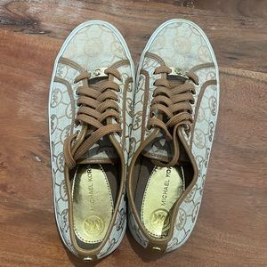Brown Michael Kors Sneakers